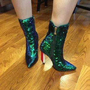 Cape Robbin Terra Sequined Boots